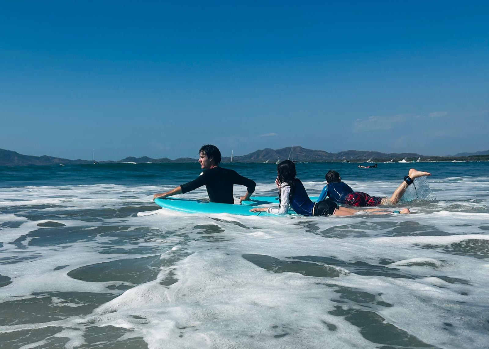 Surf lesson in Tamarindo